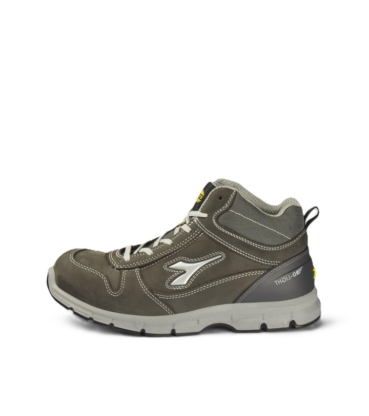 UTILITY DIADORA Unisex Run MID S3 SRC ESD 44 EU Grigio Castello, 44 EU Grigio Castello