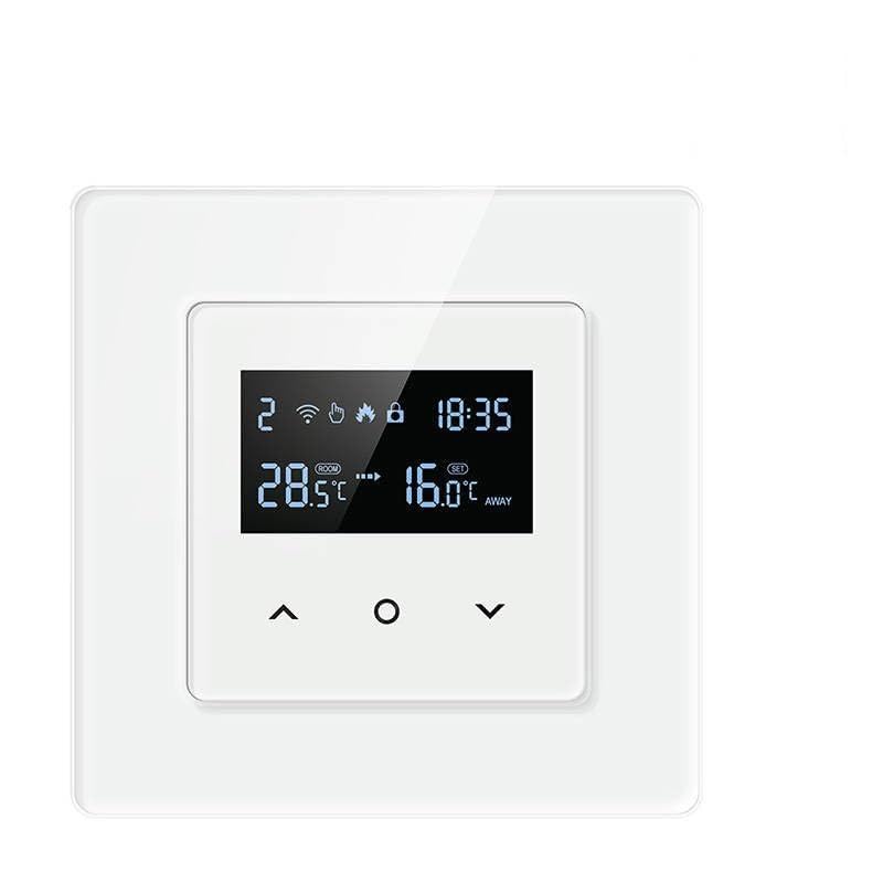 Smart Thermostat Avatto WT200-16A-W Electric Heating 16A WiFi TUYA, Schwarz
