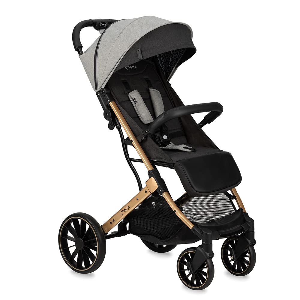 MoMi ESTELLE DAKAR Kinderwagen ab 6. Monat (bis 22 kg), klappbarer Buggy mit 5-Punkt-Sicherheitsgurt