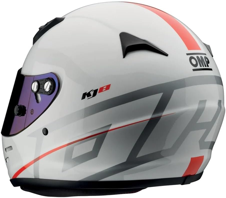 OMP KJ8 EVO CMR WEISS HELM XS KARTING, Weiss