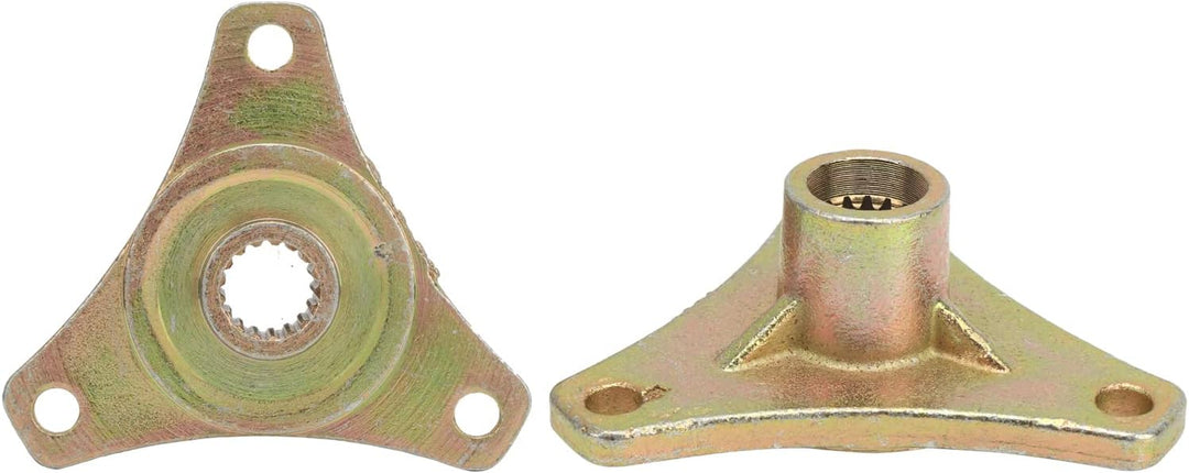 2Pcs 17T Spline Hinterrad Achsnabe Stahllegierung Fit für Quad Bike ATV Go Kart 50cc 110cc