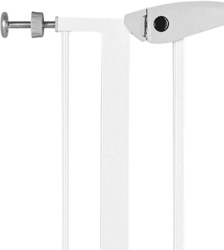 Trixie 39451 Hunde-Absperrgitter, Metall, 75–85 × 76 cm, weiss