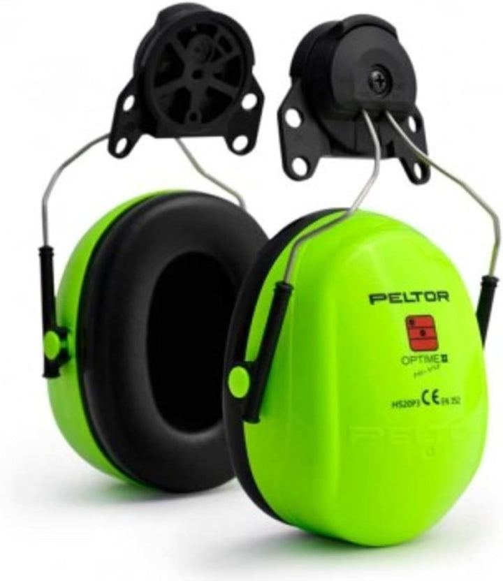 3M H540P3EV Peltor Optime III Kapselgehörschutz Hi-viz Helmet Mounted, Hi-viz Helmet Mounted