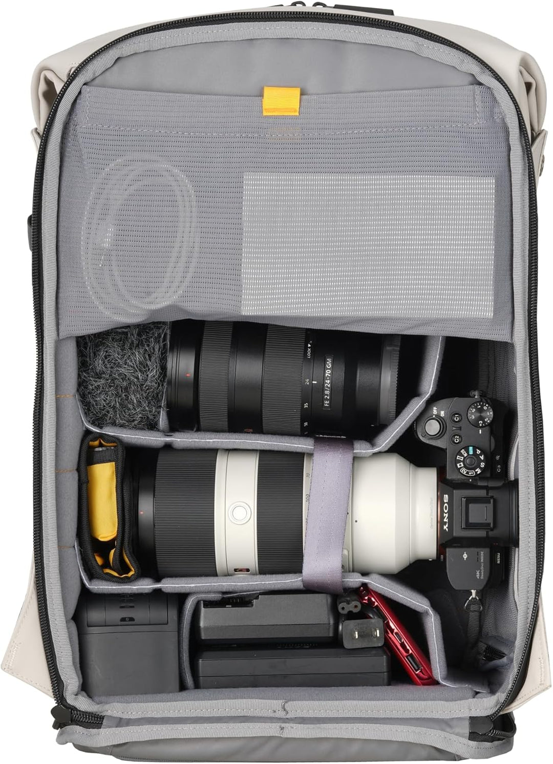 VANGUARD VEO LITE B25L CM - Kamerarucksack creme - 25 Liter