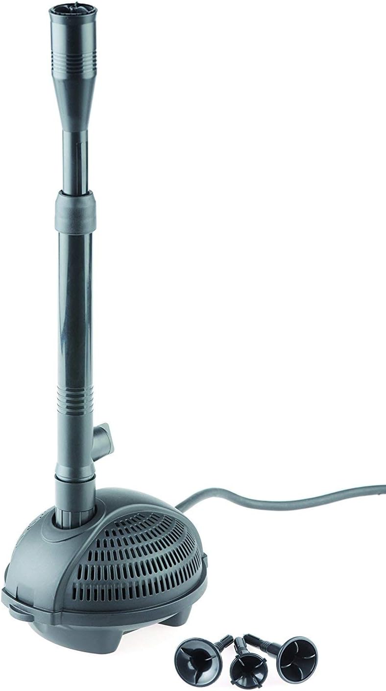 Pontec 56465 Wasserspielpumpe PondoVario 750, Wasserspiel, Teichpumpe, Fontänenpumpe, Gartenteich, Z