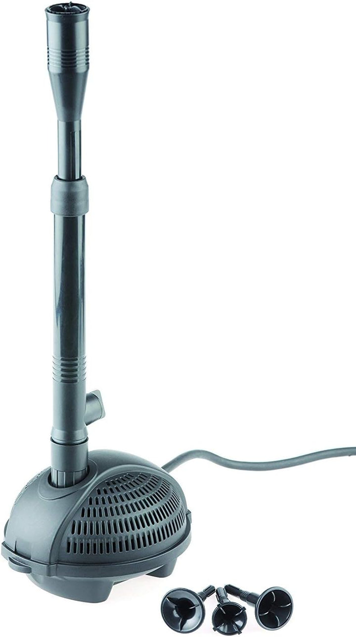 Pontec 56465 Wasserspielpumpe PondoVario 750, Wasserspiel, Teichpumpe, Fontänenpumpe, Gartenteich, Z
