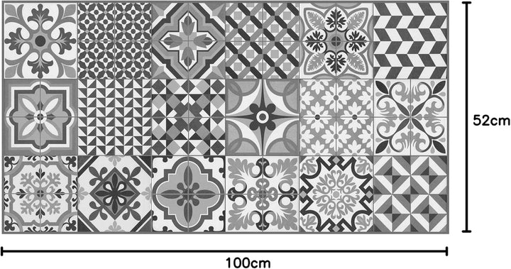vilber, Vinylteppich, Toledo DU 05 52 X 100 x 0.22 cm Schwarz - 05 52 x 100 x 0.22 cm, Schwarz - 05