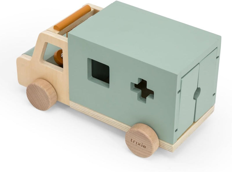 Trixie Wooden ambulance