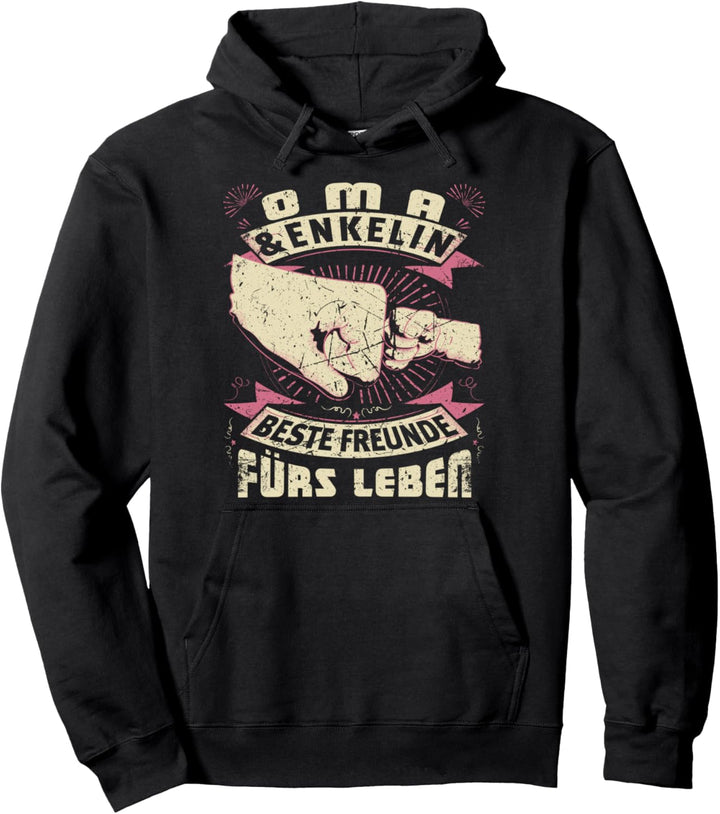 Oma Enkelin Partnerlook Grossmutter Muttertag Lustig Geschenk Pullover Hoodie