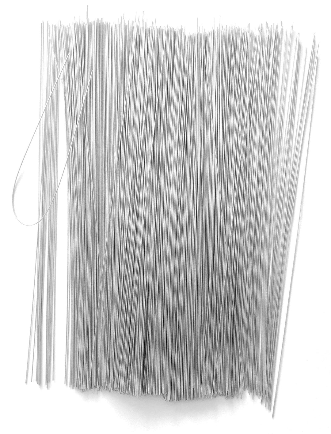 Anhängedraht (2.000 Stück) 200 mm lang (D = 0,6 mm) Etiketten-Draht zur Befestigung von Warenanhänge