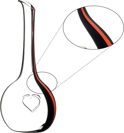 RIEDEL Black Tie Bliss Dekanter - Rot