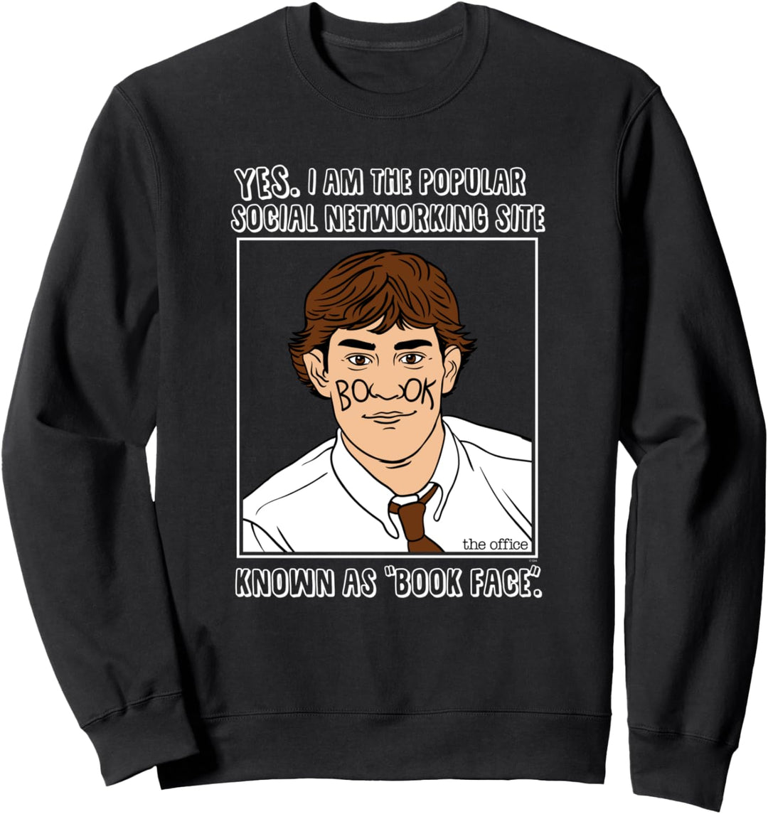 The Office Buchgesicht Jim Sweatshirt