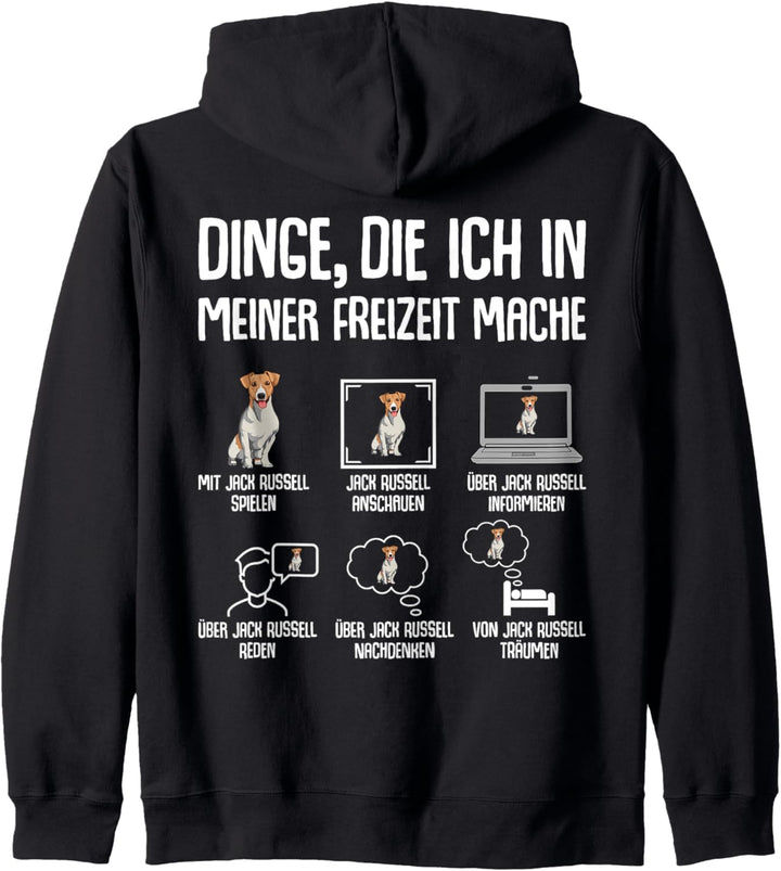 Jack Russell Terrier Hund Kapuzenjacke