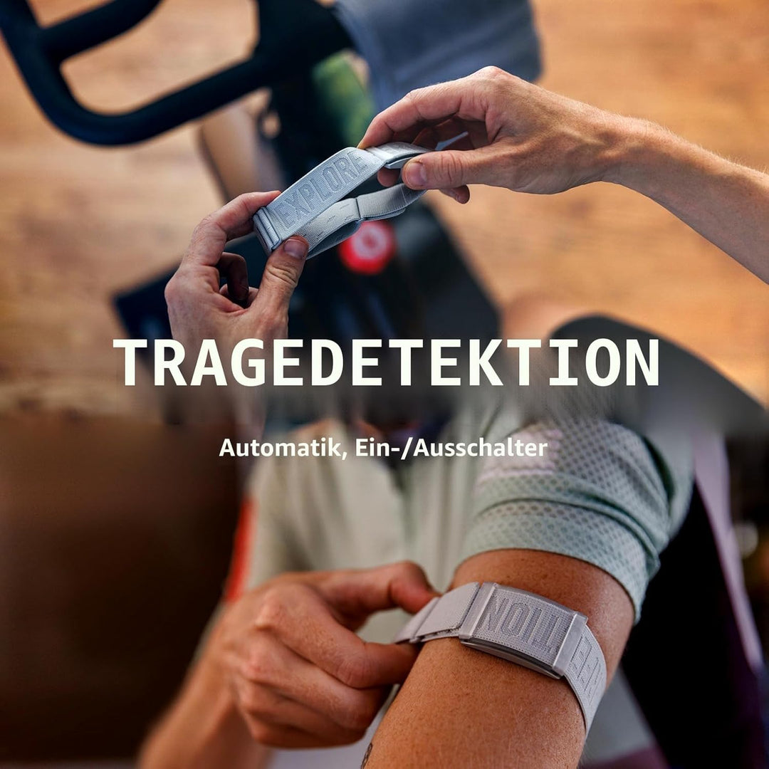 COROS Herzfrequenzmonitor, Komfort, einfach zu tragen, automatische Verschleisserkennung, fortschrit