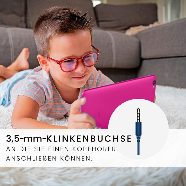 SPC Gravity 3 Mini – Tablet für Kinder mit 8" Display, Kindersicherung, 4GB RAM, 64GB erweiterbarer