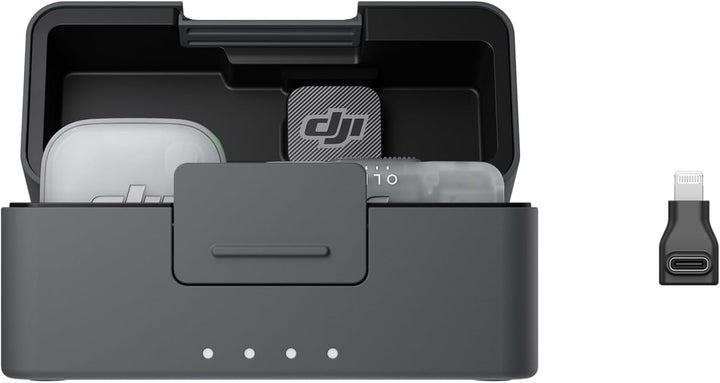 DJI Mic Mini 2S (1 TX + 1 Handy-Empfänger + Case), KI-Geräuschunterdrückung Mic Mini 2S (1 Sender +