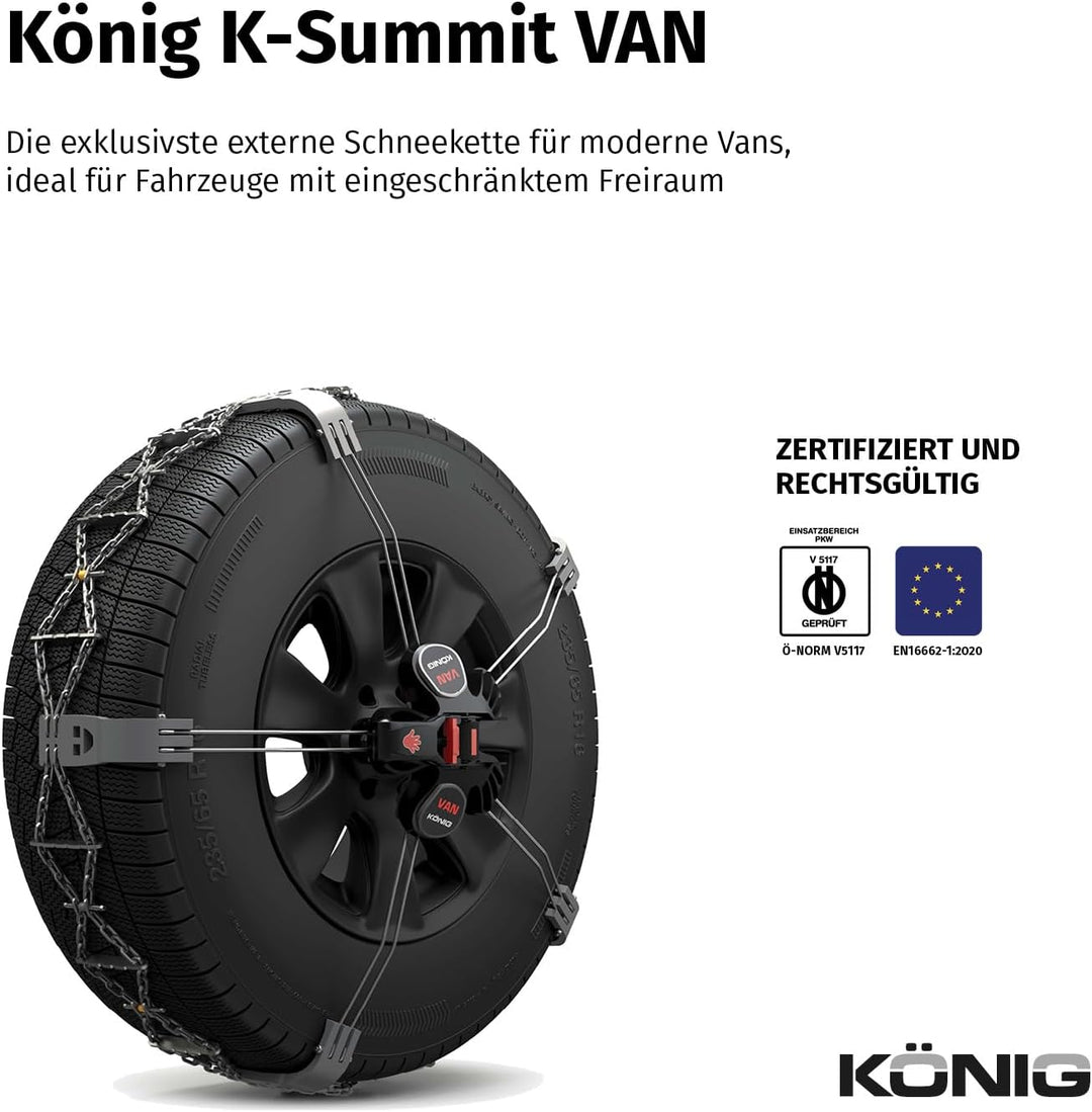 KÖNIG K-Summit VAN K87 - Schneeketten, VAN K87