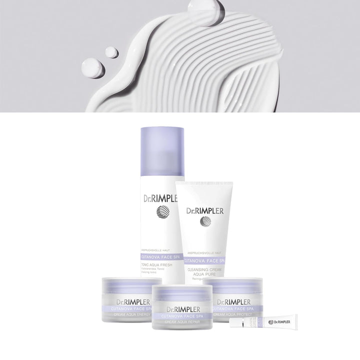 Dr. Rimpler Anti-Aging Gesichtscreme mit Algenextrakt "Cutanova Face Spa - Aqua Protect" I Faltencre