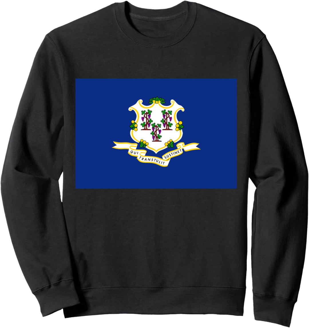 Connecticut Flagge State Pride Geschenke Sweatshirt