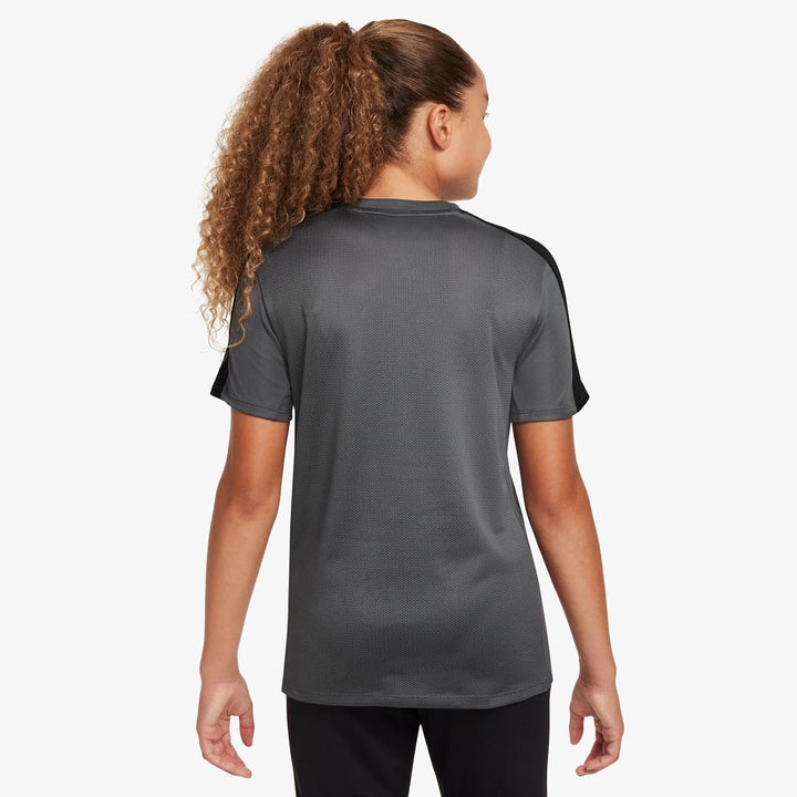 Nike Unisex Kinder T-Shirt Df Acd23 7-8 Jahre Iron Grey/Black/Sunset Pulse, 7-8 Jahre Iron Grey/Blac