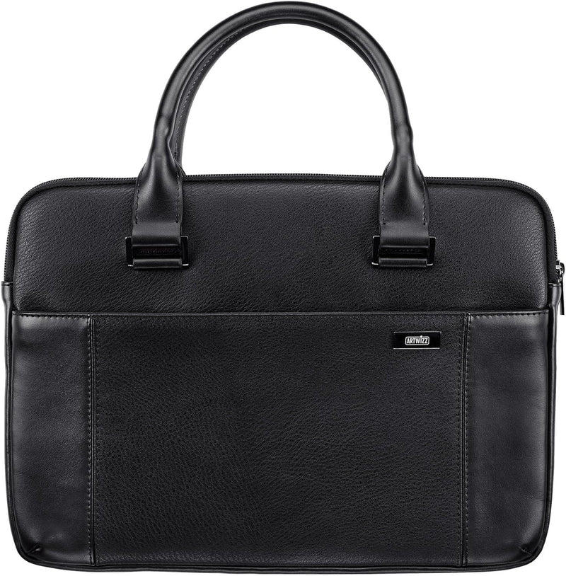 Artwizz Leather Bag - Ledertasche für [MacBook Air Pro 13 14 15 16 Zoll] - Notebook Tasche mit Zubeh