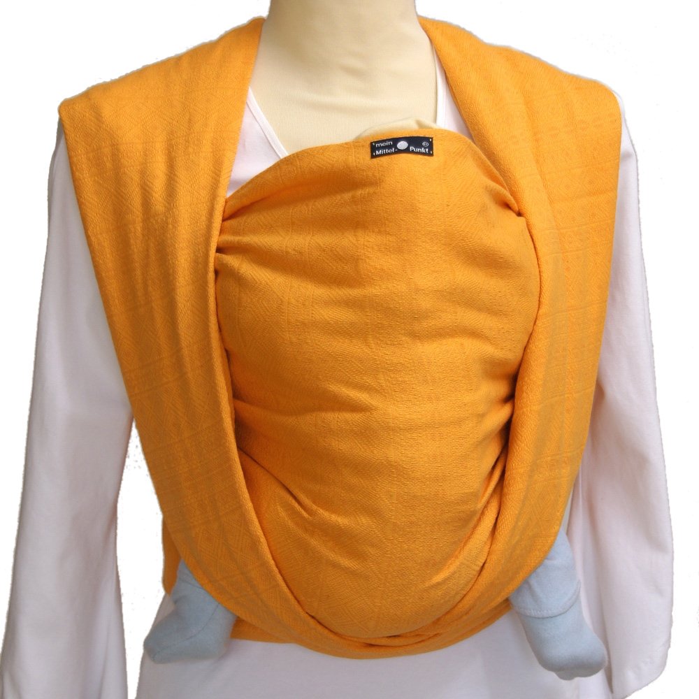 Didymos Babytragetuch, Modell Prima unigelb, Grösse 5 5 (ca. 420cm) unigelb, 5 (ca. 420cm) unigelb