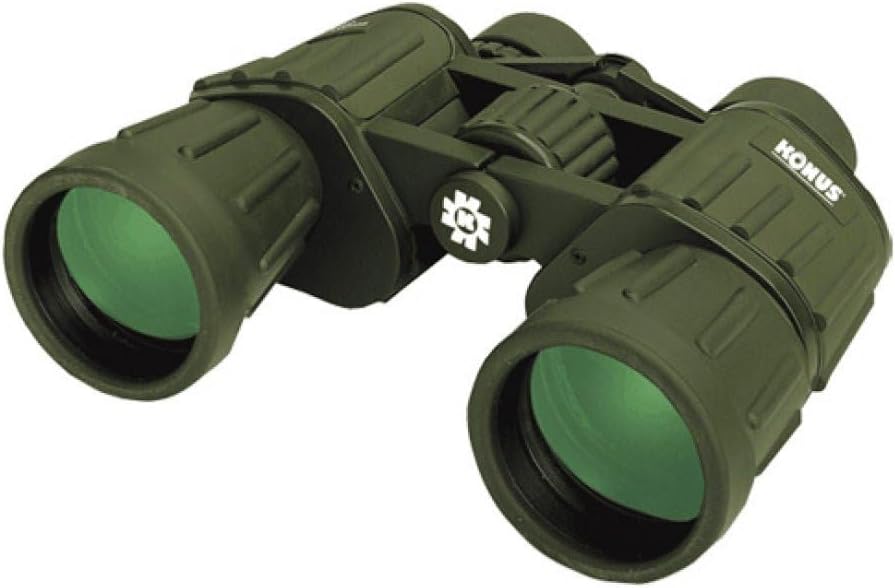 KONUS | KONUSARMY 10x50 Superstarkes Fernglas mit Bak-4 Prismen, 10x50 Zoom