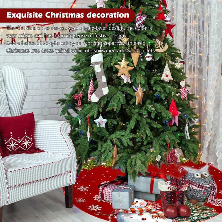 Weihnachtsbaum Decke 120cm, Weihnachtsbaumdecke, Weihnachtsbaum Rock Matte, Weihnachtsbaumrock, Weih