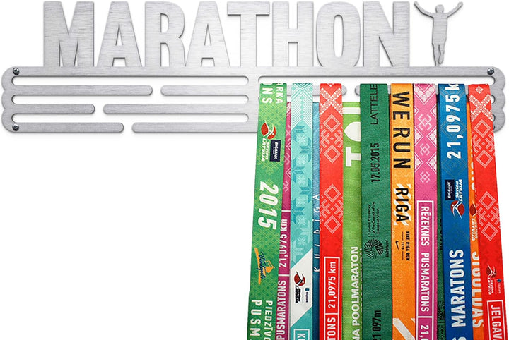 United Medals Marathon Medaillenhalter Running Laufen für 48 Medaillen Aufbewahrung - Läufer Geschen