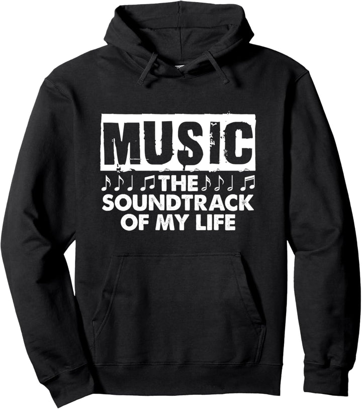 Musik Der Soundtrack meines Lebens Music Note Pullover Hoodie
