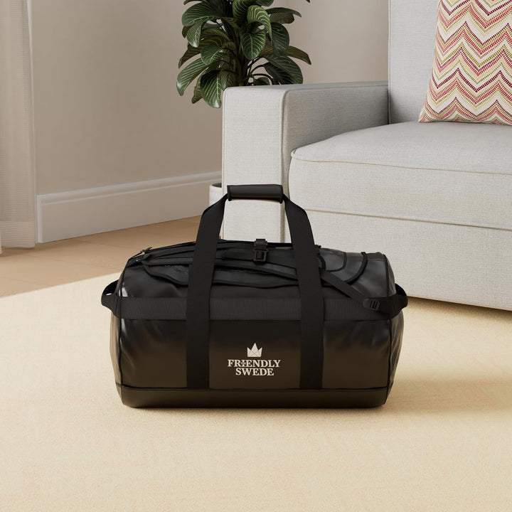 The Friendly Swede Wasserfeste Reisetasche Duffle Bag Rucksack - 30L / 60L / 90L - Seesack, Sporttas