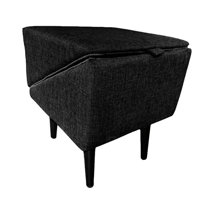 Hunderampe, 30X30X35CM Hunderampe Für Sofa, Faltbare Holztreppe Für Hunde Integriertem Hocker, rutsc