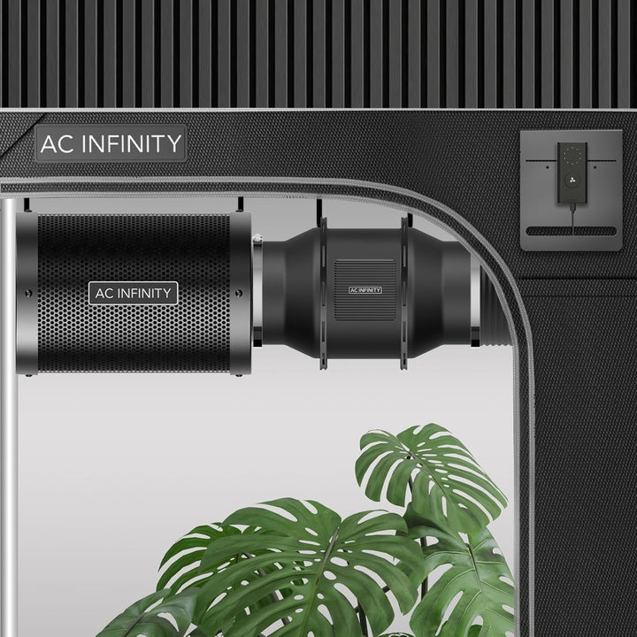 AC Infinity CLOUDLINE LITE Luftfilter-Set, 20,3 cm, Inline-Ventilator und Kohlefilter-Kombination, K