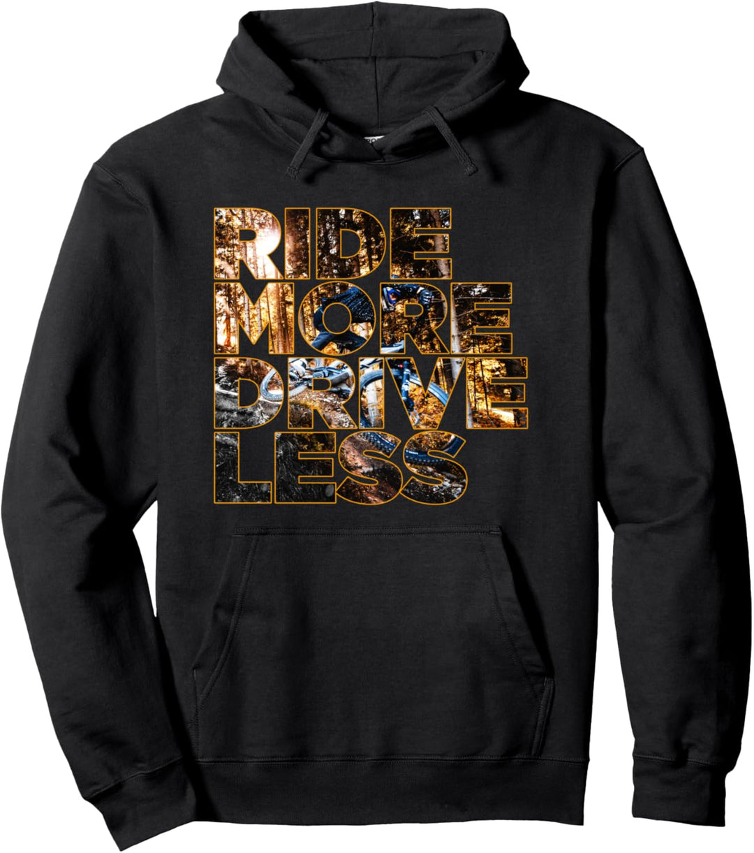 Fahre Fahrrad Fahrradfahren Mountainbike Downhill Geschenk Pullover Hoodie