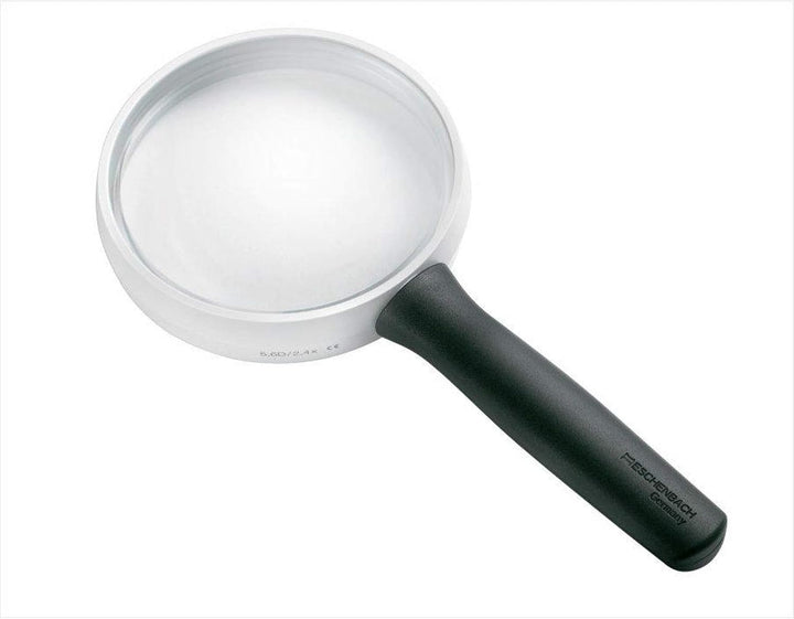 Eschenbach 266885 Handlupe Vergroesserungsfaktor: 2.4 x Linsengroesse: (Ø) 85mm Schwarz