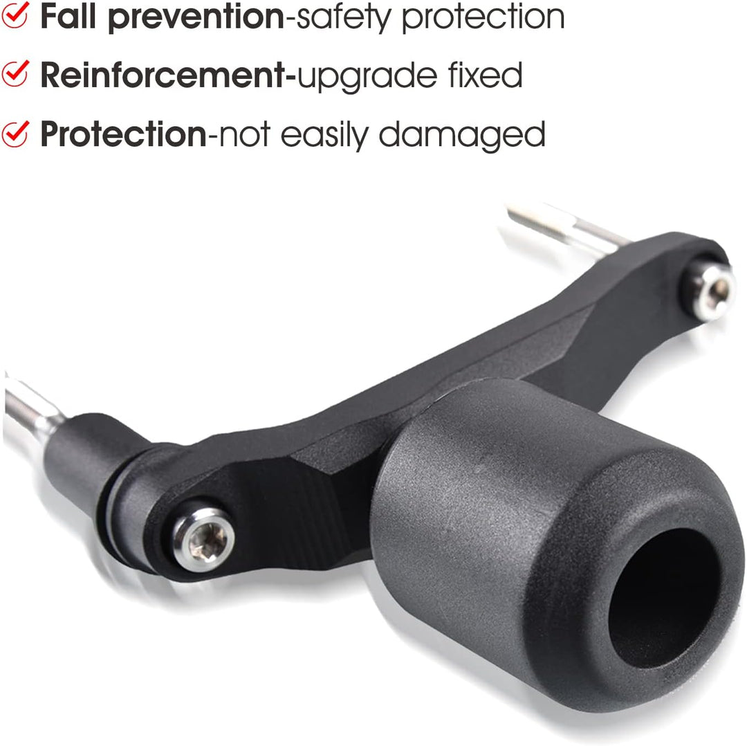 MOLONG Motorräder Sturzschutz Sturzpads Crashpads Frame Sliders für Trident 660 2021 2022 Tiger Spor