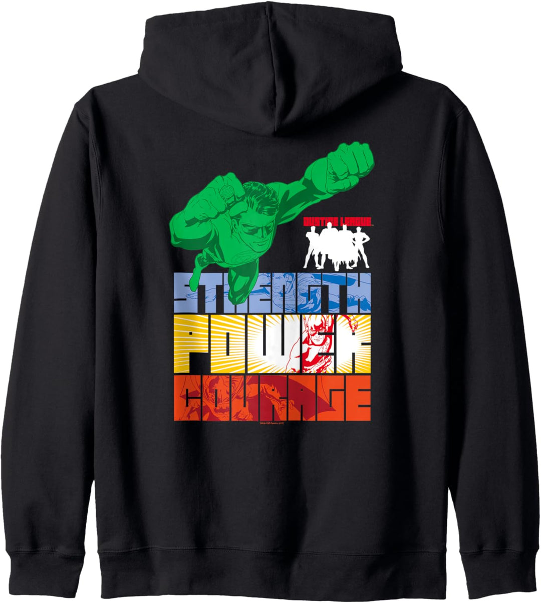 Justice League Heroic Qualities Kapuzenjacke
