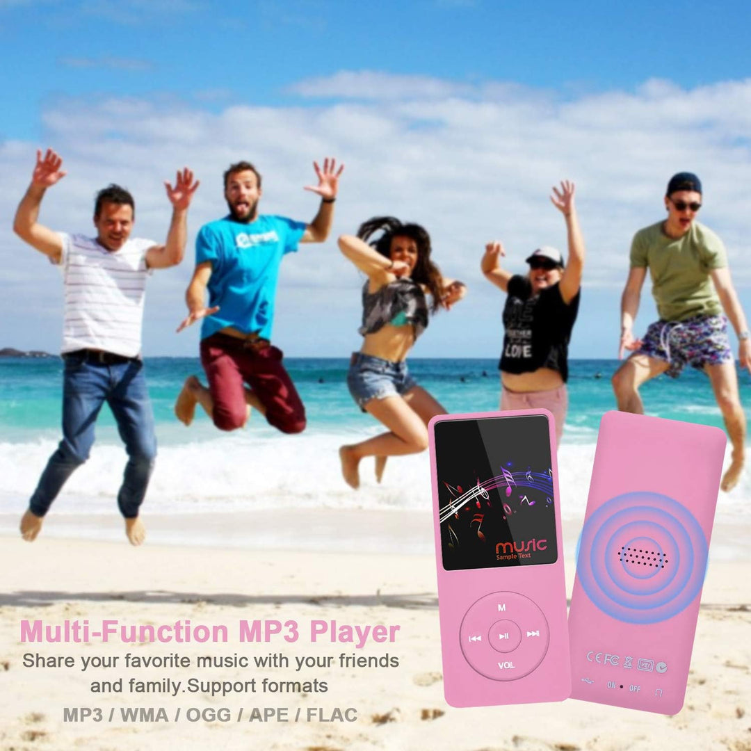 COVVY 8GB Tragbare MP3 Musik Player, Support bis zu 64GB SD Speicherkarte, Lossless Sound HiFi MP3 P