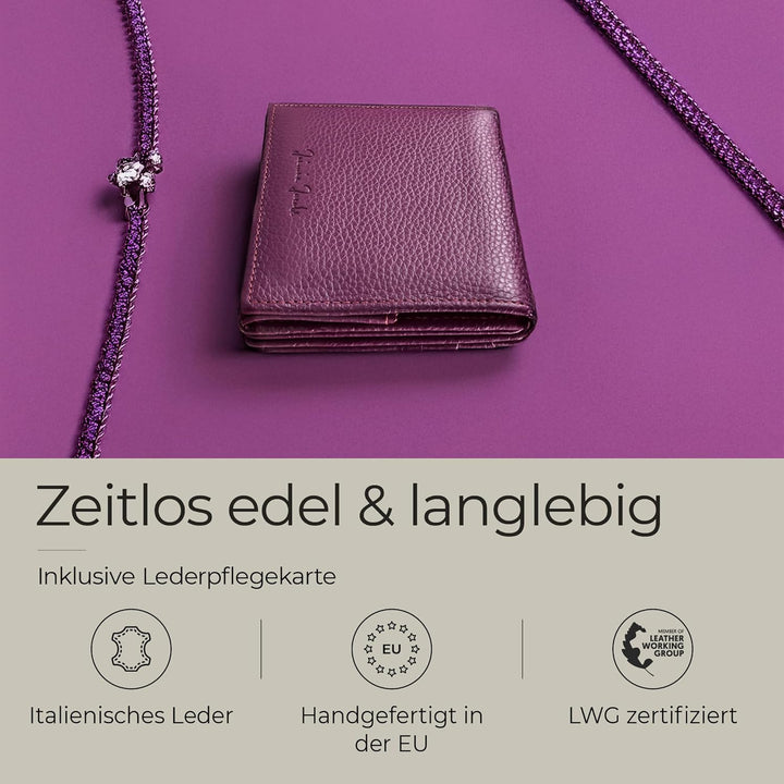 Jaimie Jacobs Flap Boy Das Original Magic Wallet mit Münzfach RFID-Schutz Magischer Geldbeutel Porte