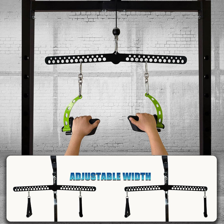 KORIKAHM Multi-Grip LAT Pull Down Bar für Home Gym Fitness, Spreizplatte LAT Pulldown Aufsätze für P