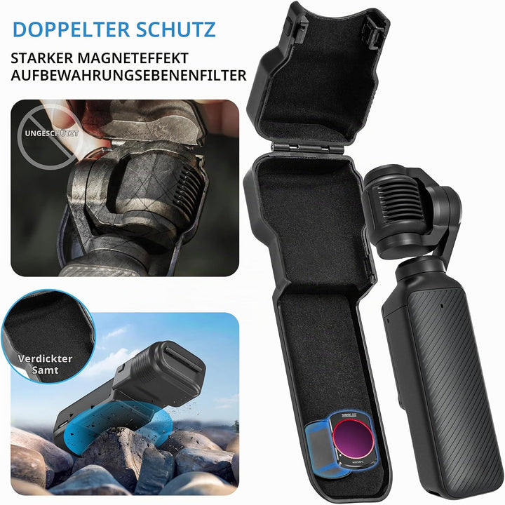 STARTRC Pocket 3 Gimbal Schutzhülle für DJI Osmo Pocket 3 Creator Combo, Anti-Fall Storage Handheld