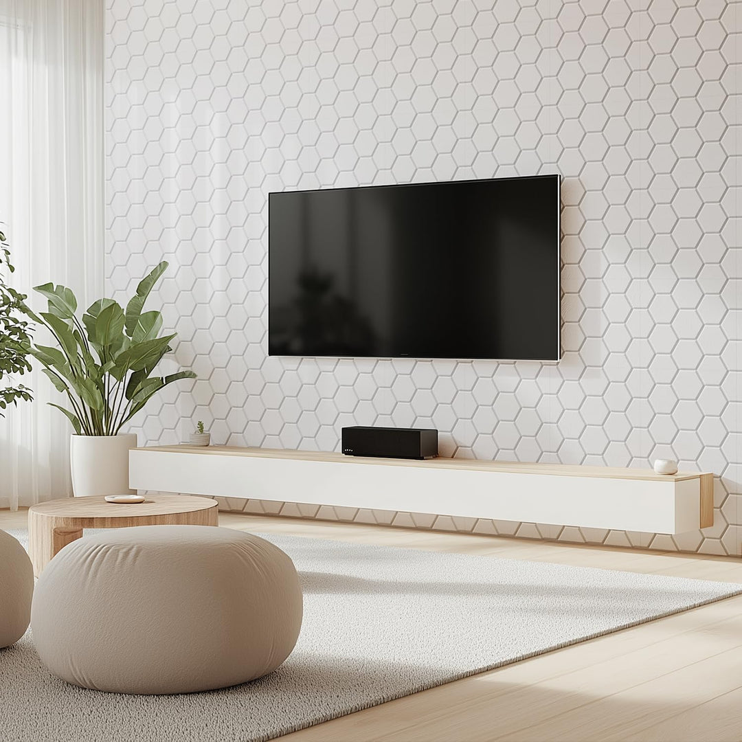 Akustikplatten Selbstklebend, 12 Stück, Schallschutzplatten für Decken-/Tür-/Wanddekoration, Schalld