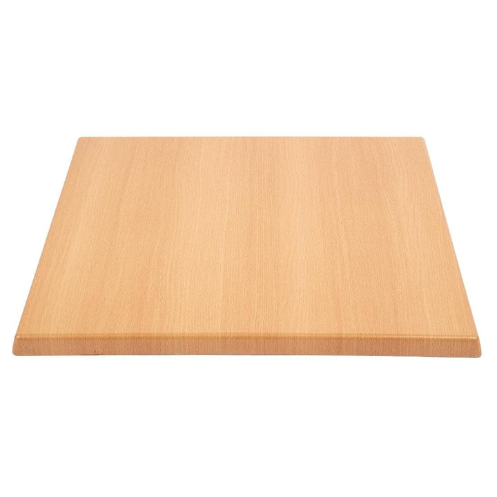 Bolero quadratische Tischplatte Buche 60cm 600(L) x 600(W)mm, 600(L) x 600(W)mm