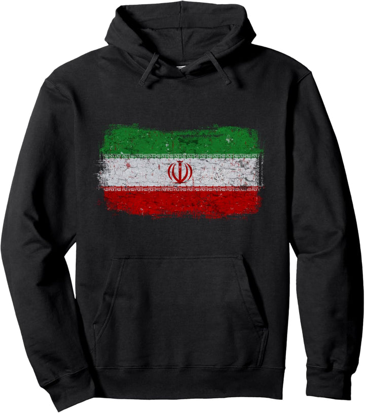 Iran Iranische Nationalflagge Pullover Hoodie