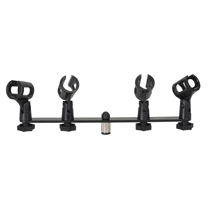 Gator Frameworks Befestigungsstange für 1–4 Mikrofone mit 5/8-Zoll-Standardgewinde, passend für die