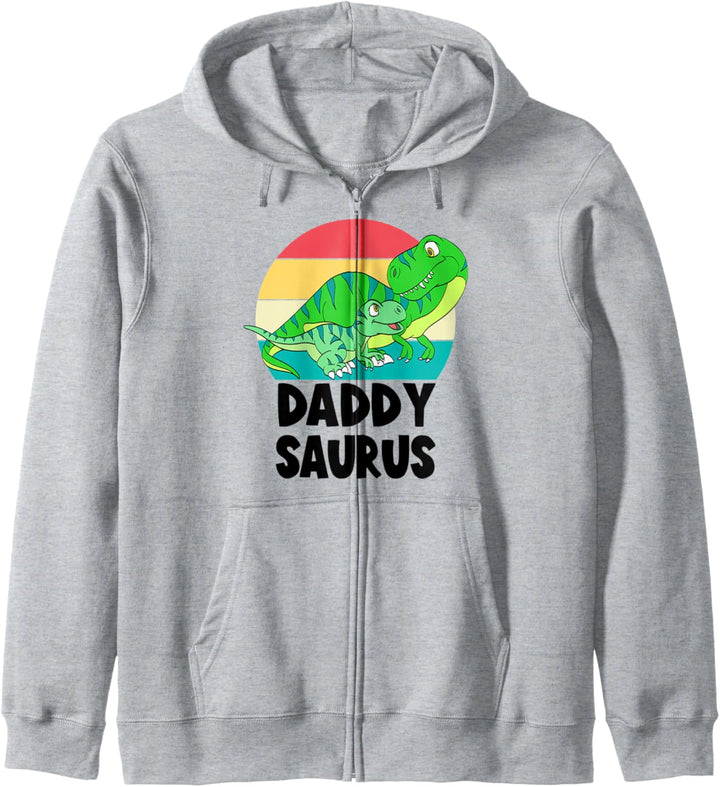 Daddy Saurus Dinosaur DaddySaurus T-Rex Family Matching Kapuzenjacke