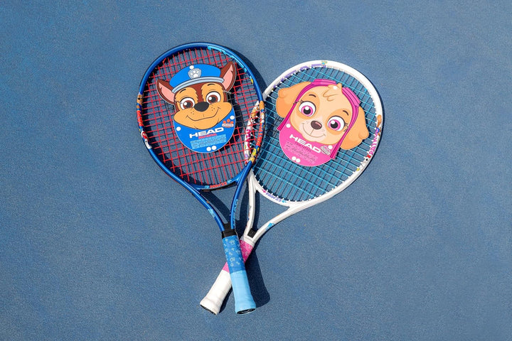 Head Paw Junior Tennis Racquet Weiss 17″, Wei&amp;