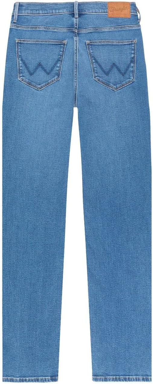 Wrangler Damen Jeans Straight 32W / 32L Gelb, 32W / 32L Gelb