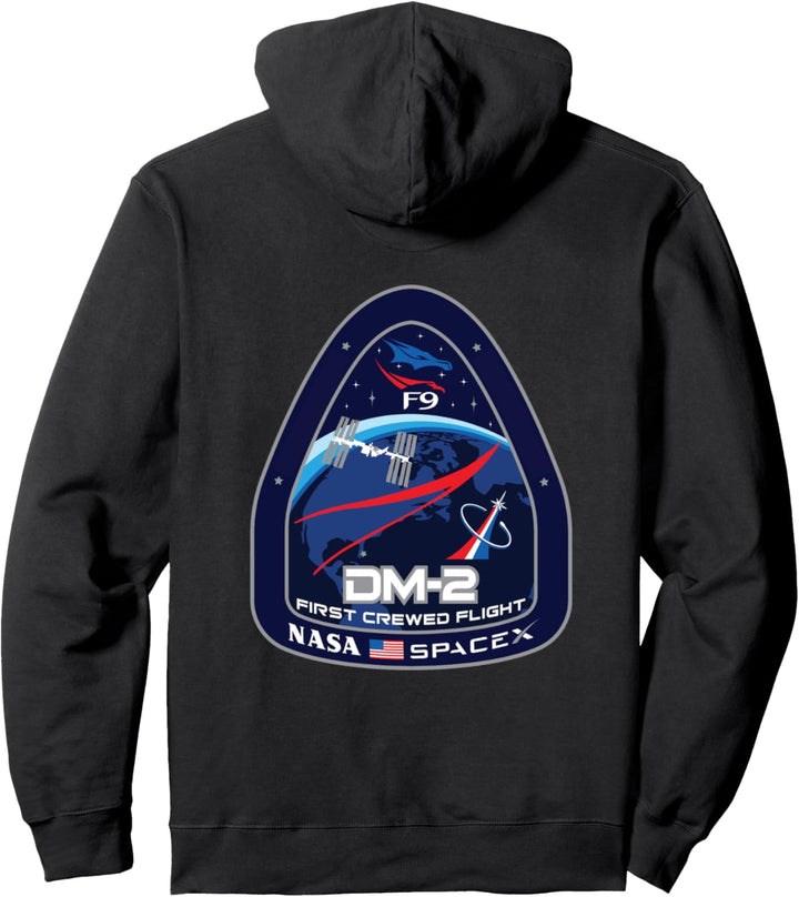 NASA Dragon Demo 2 Crew Pullover Hoodie