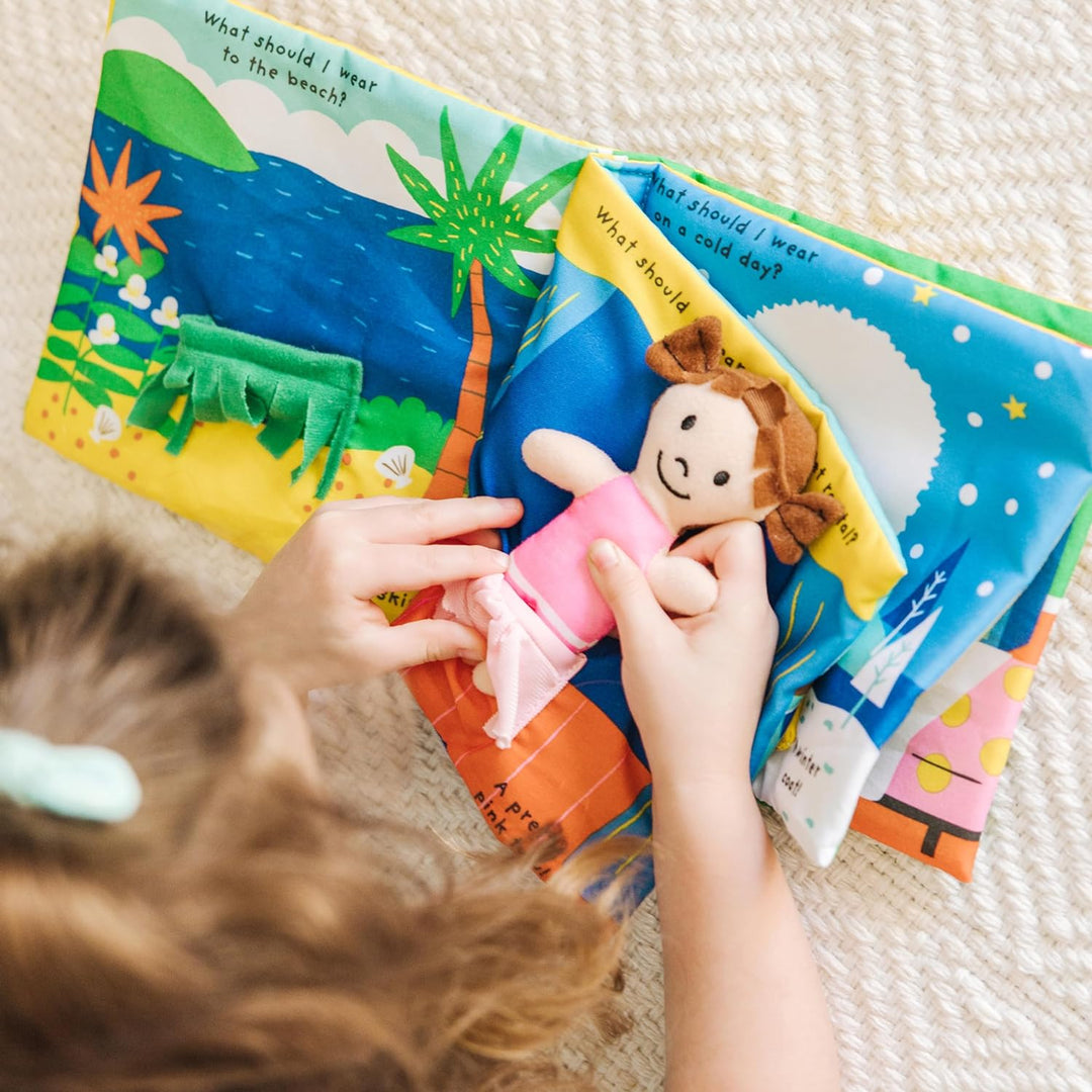 Melissa & Doug Soft Activity Book - What Should I Wear
